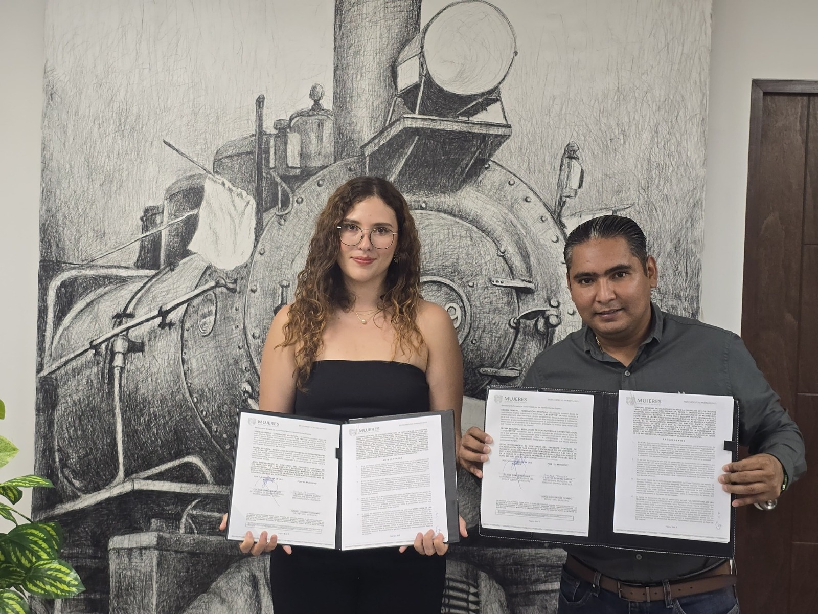 👩🏽‍🤝‍👩🏻 Nuevo Centro LIBRE en Emiliano Zapata | ¡Ni una mujer sola! 🟣✊