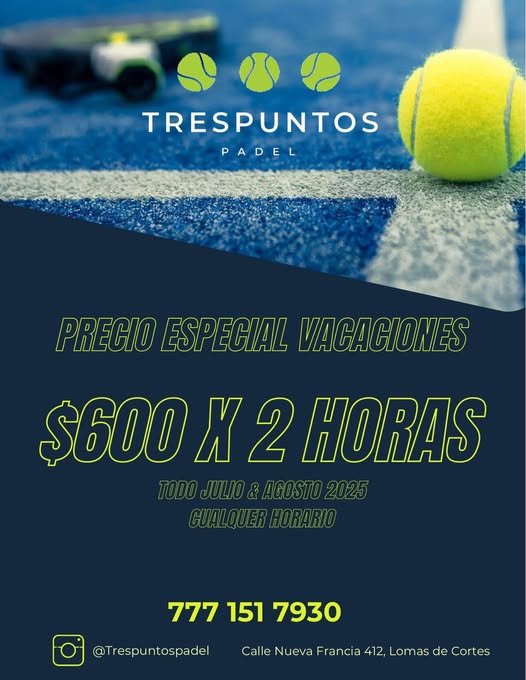 🎾¡Vacaciones con todo en la cancha!
