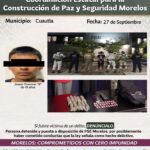 🚨 Primeras detenciones por extorsión con “papelitos” en Morelos 📰